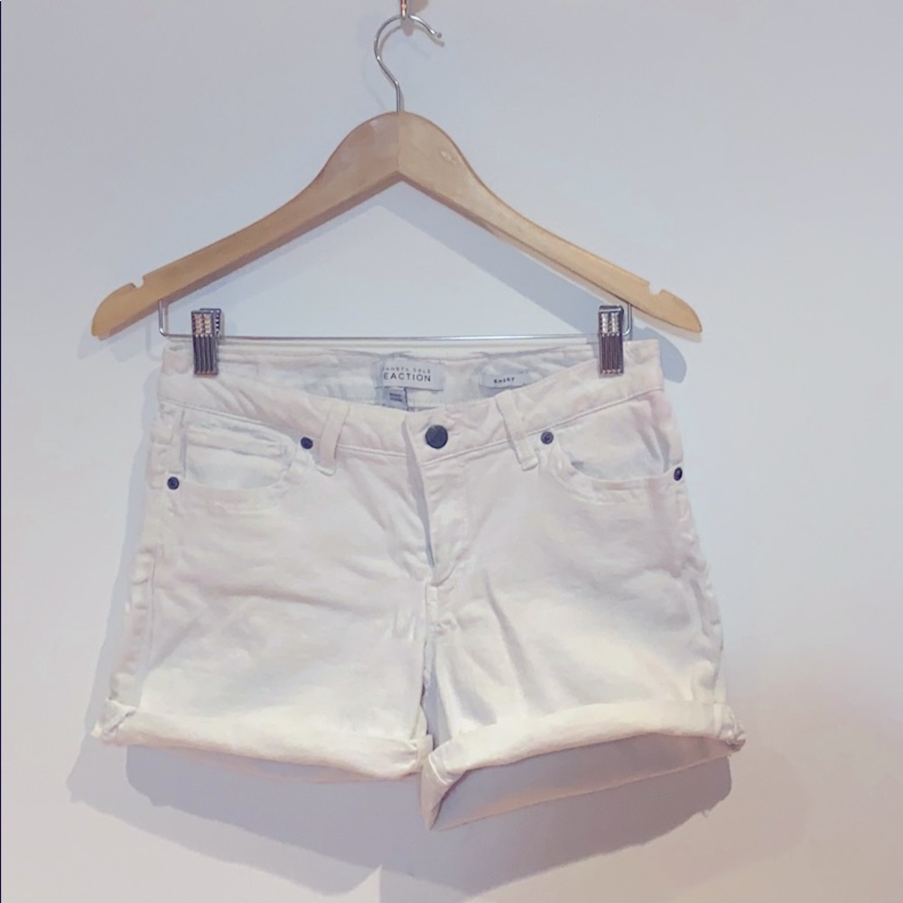 White shorts